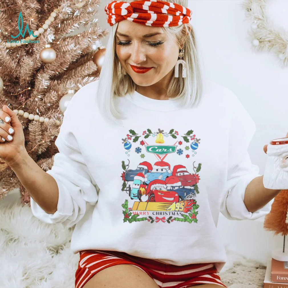 Disneyland Cars Lightning McQueen Tow Mater Christmas shirt Disneyland Cars Lightning McQueen Tow Mater Christmas shirt