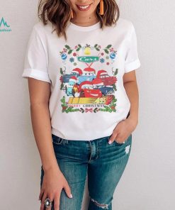 Disneyland Cars Lightning McQueen Tow Mater Christmas shirt