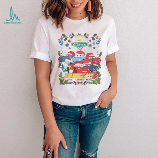 Disneyland Cars Lightning McQueen Tow Mater Christmas shirt