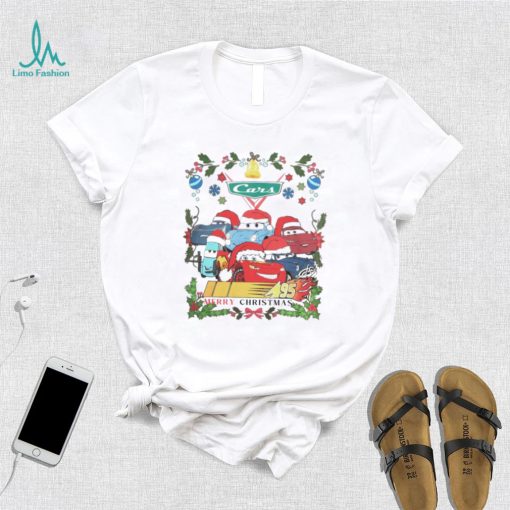 Disneyland Cars Lightning McQueen Tow Mater Christmas shirt