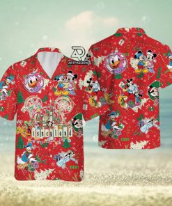 Disneyland Christmas Hawaiian Shirt