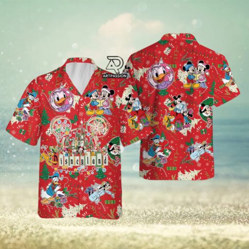 Disneyland Christmas Hawaiian Shirt