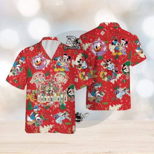 Disneyland Christmas Hawaiian Shirt