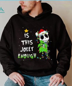 Disneyland Jack Skellington Oogie Boogie Is This Jolly Enough The Nightmare Before Christmas Shirt