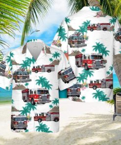 District of North Vancouver Fire and Rescue Aloha Hawaiian Shirt Beach Gift Short Sleeve Shirt