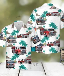 District of North Vancouver Fire and Rescue Aloha Hawaiian Shirt Beach Gift Short Sleeve Shirt