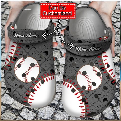 Dive into Sports Fandom Exclusive Baseball Theme Artistry Clog Footwear Design