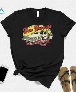 Doc Brown’s Automotive Time Travel and Custom Est 1955 vintage retro t shirt