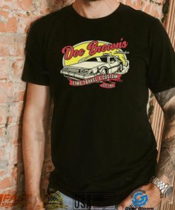 Doc Brown’s Automotive Time Travel and Custom Est 1955 vintage retro t shirt