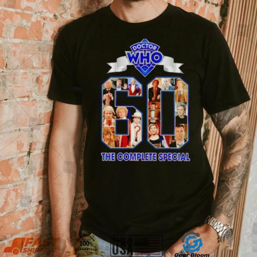 Doctor Who 60 the complete special shirt
