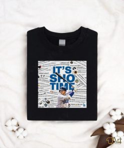 Dodgers Announce Ohtani T’s Sho Time T Shirt