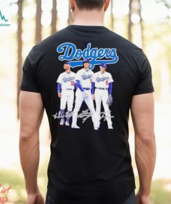 Dodgers Mookie Betts Shohei Ohtani Freddie Freeman Signatures T Shirt