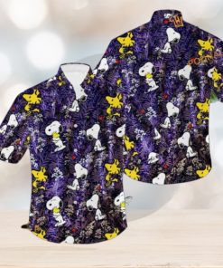 Dog Cartoons Style Snoopy Hawaiian Shirt, Unique Gift for Adults