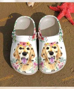 Dog Crocs Classic Clogs Canine Comfort & Cozy Vibes