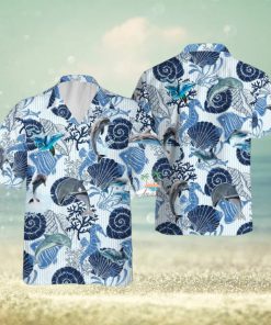 Dolphin Seahorse Hawaiian Shirt