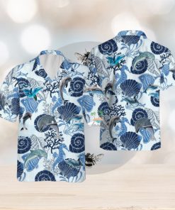 Dolphin Seahorse Hawaiian Shirt