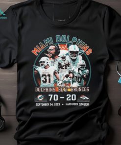 Dolphins Beat Broncos T Shirt