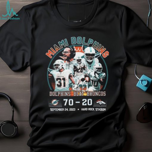 Dolphins Beat Broncos T Shirt