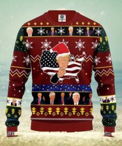 Donald Trump Ugly Christmas Holiday Sweater