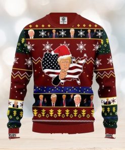 Donald Trump Ugly Christmas Holiday Sweater
