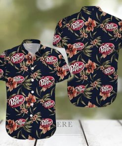 Dr Pepper Hawaiian Shirt Man