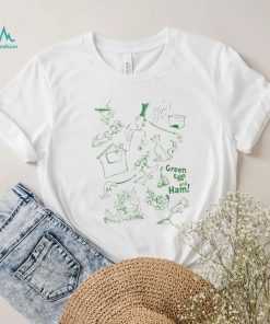 Dr. Seuss Mad Engine Men's Green Eggs and Ham Graphic T Shirt