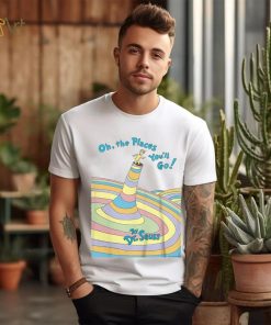 Dr. Seuss Mad Engine Youth Oh the Places You'll Go Graphic T Shirt