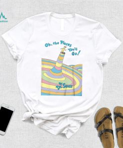 Dr. Seuss Mad Engine Youth Oh the Places You'll Go Graphic T Shirt