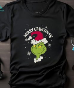 Dr. Seuss Santa Grinch Men's Short Sleeve Graphic T Shirt