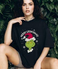 Dr. Seuss Santa Grinch Men's Short Sleeve Graphic T Shirt