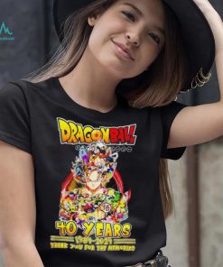 Dragon Ball 40 Years 1984 2024 Thank You For The Memories T Shirt