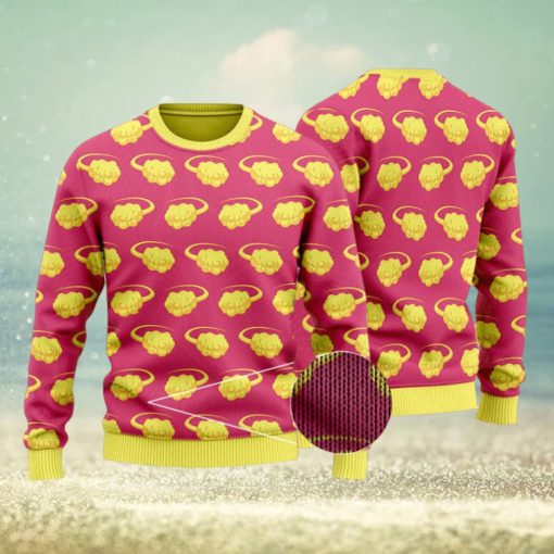 Dragon Ball Z Flying Nimbus Pattern Cute Ugly Sweater