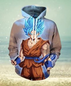 Dragon Ball Z Ssj Goku 3D Printed Hoodie Ver 1