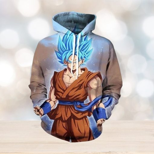 Dragon Ball Z Ssj Goku 3D Printed Hoodie Ver 1