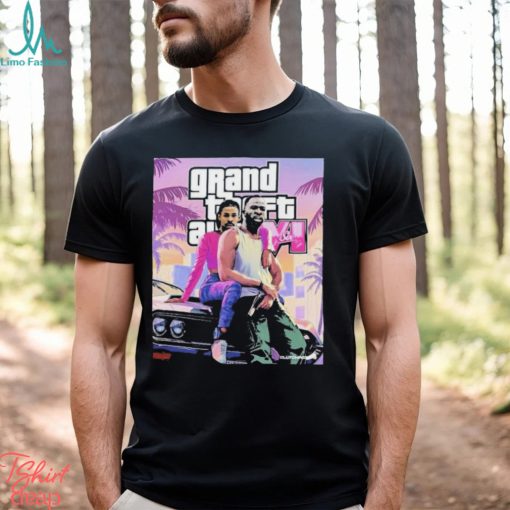 Draymond Green And Jusuf Nurkic Funny NBA But GTA VI Poster Looks Home Decor Poster T Shirt