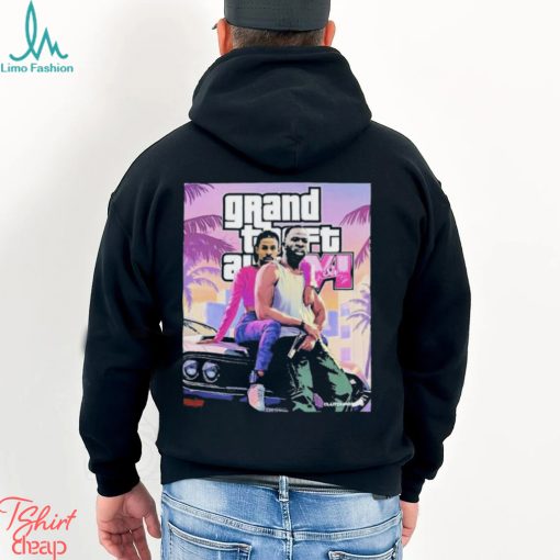 Draymond Green And Jusuf Nurkic Funny NBA But GTA VI Poster Looks Home Decor Poster T Shirt