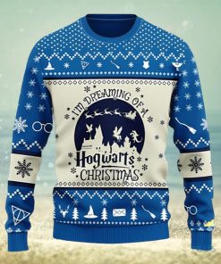 Dream Of A Hogwarts Harry Potter Ugly Christmas Sweater 3D Printed Men And Women Holiday Gift