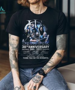 Dream Theater 38th Anniversary 1985 – 2023 Thank You For The Memories T Shirt