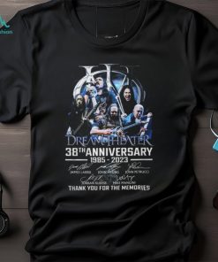 Dream Theater 38th Anniversary 1985 – 2023 Thank You For The Memories T Shirt