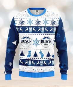 Drink Busch Latte Beer Ugly Christmas Sweater Xmas 3D Printed Christmas Sweater Gift