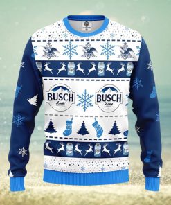 Drink Busch Latte Beer Ugly Christmas Sweater Xmas 3D Printed Christmas Sweater Gift