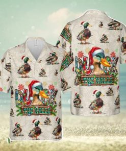 Duck The Halls Christmas Hawaiian Shirt