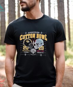 Duel Helmet Mizzou Tigers vs Ohio State Buckeyes Cotton Bowl 2023 Shirt