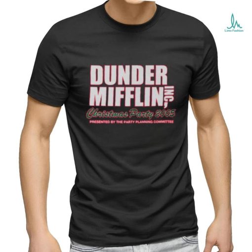 Dunder Mifflin INC christmas party 2005 T shirt