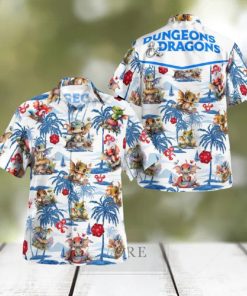 Dungeons Dragons Cute Tropical Combo Hawaiian Shirt And Shorts Best For Men And Women Holidays