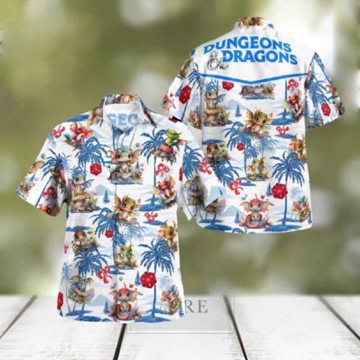 Dungeons Dragons Cute Tropical Combo Hawaiian Shirt And Shorts Best For Men And Women Holidays