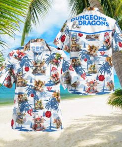 Dungeons Dragons Cute Tropical Combo Hawaiian Shirt And Shorts Best For Men And Women Holidays