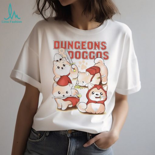 Dungeons and Dragons and dogs funny shirt