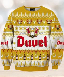Duvel Beer 3D Print Christmas Sweater