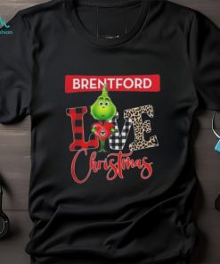 EPL Brentford Grinch Love Christmas Shirt